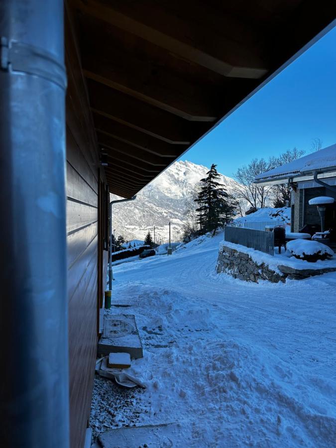 Chambres D'Hotes Les Louettes A Sapinhaut Canton Du Valais Saxon ภายนอก รูปภาพ