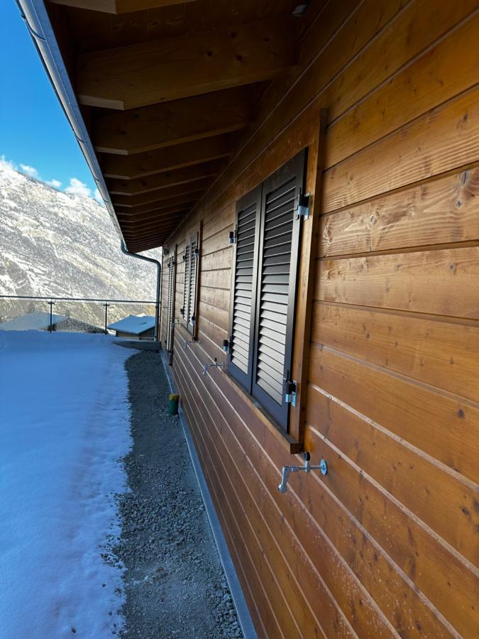 Chambres D'Hotes Les Louettes A Sapinhaut Canton Du Valais Saxon ภายนอก รูปภาพ