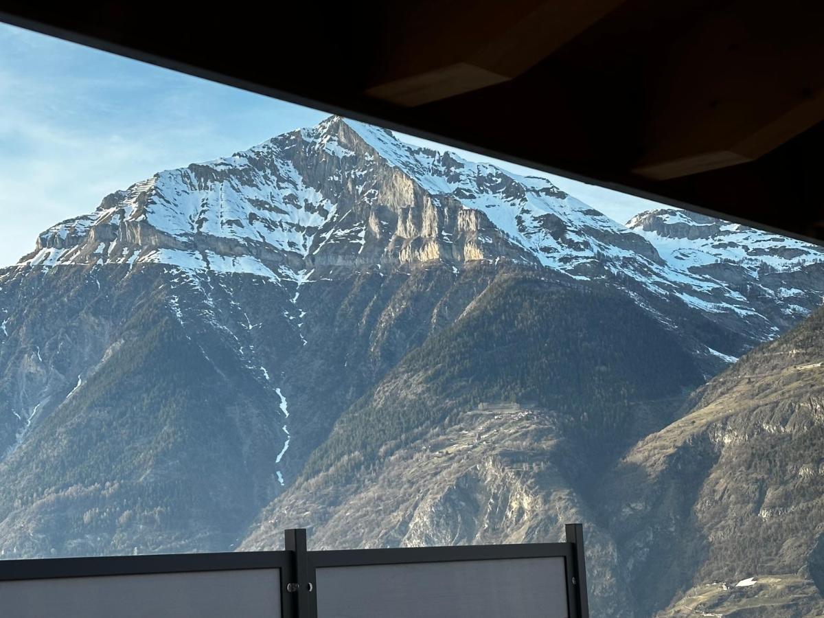 Chambres D'Hotes Les Louettes A Sapinhaut Canton Du Valais Saxon ภายนอก รูปภาพ